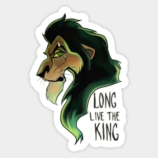 Long Live The King Sticker